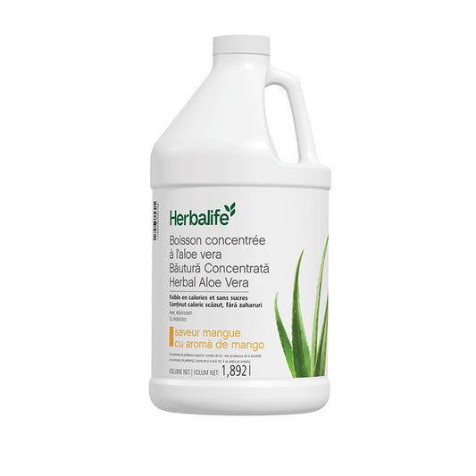 Boisson concentrée à l'Aloe Vera - 1,892 L - Saveur Mangue