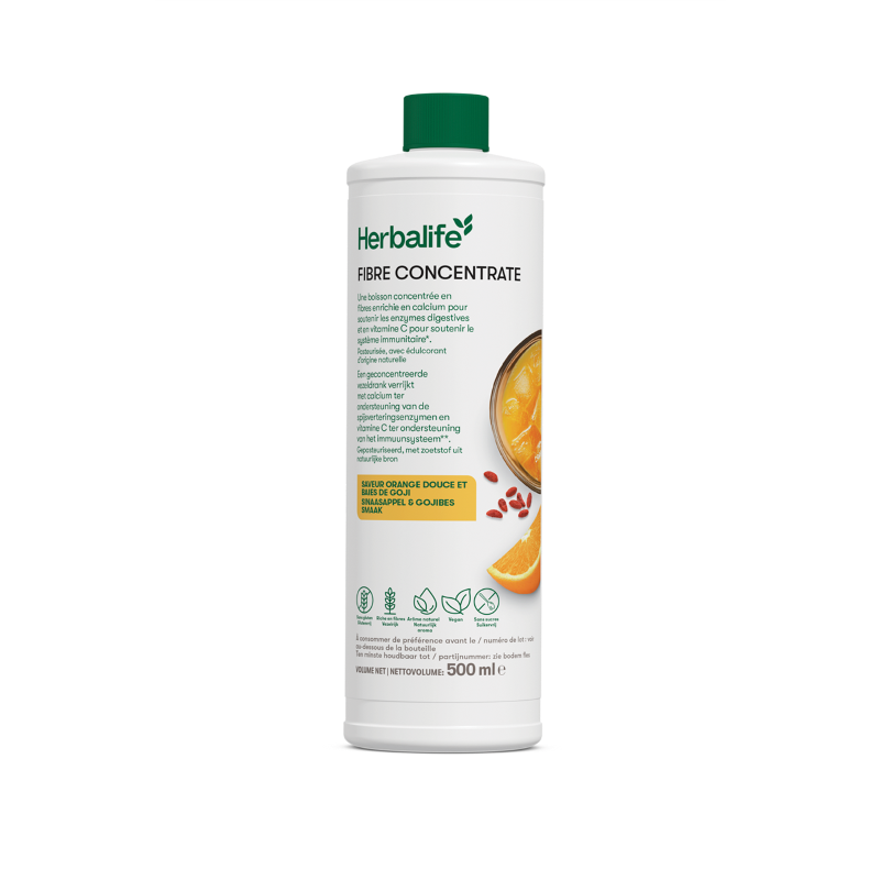Fibre Concentrate saveur orange douce et baies de goji 550 ml